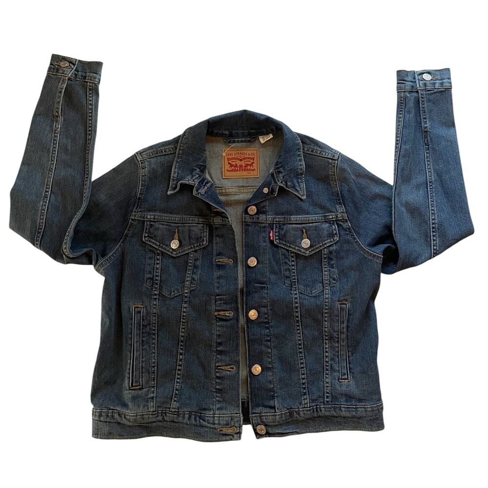 Vintage Levi’s Denim Trucker Jacket - Medium/Dark Wash